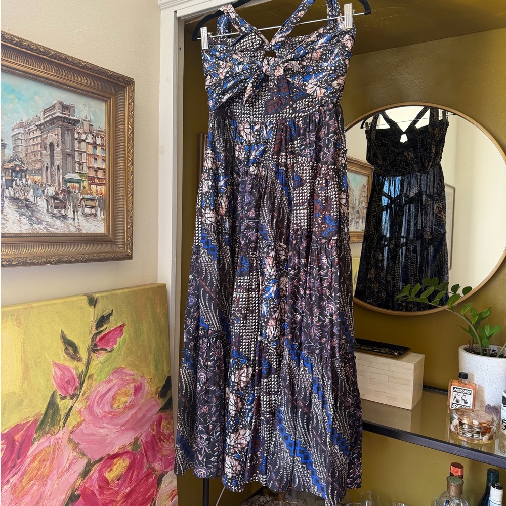Ulla Johnson Printed Midi Dress - Picture 2 of 8